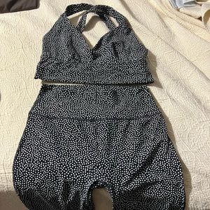 Buffbunny bossy print alpha bra and leggings